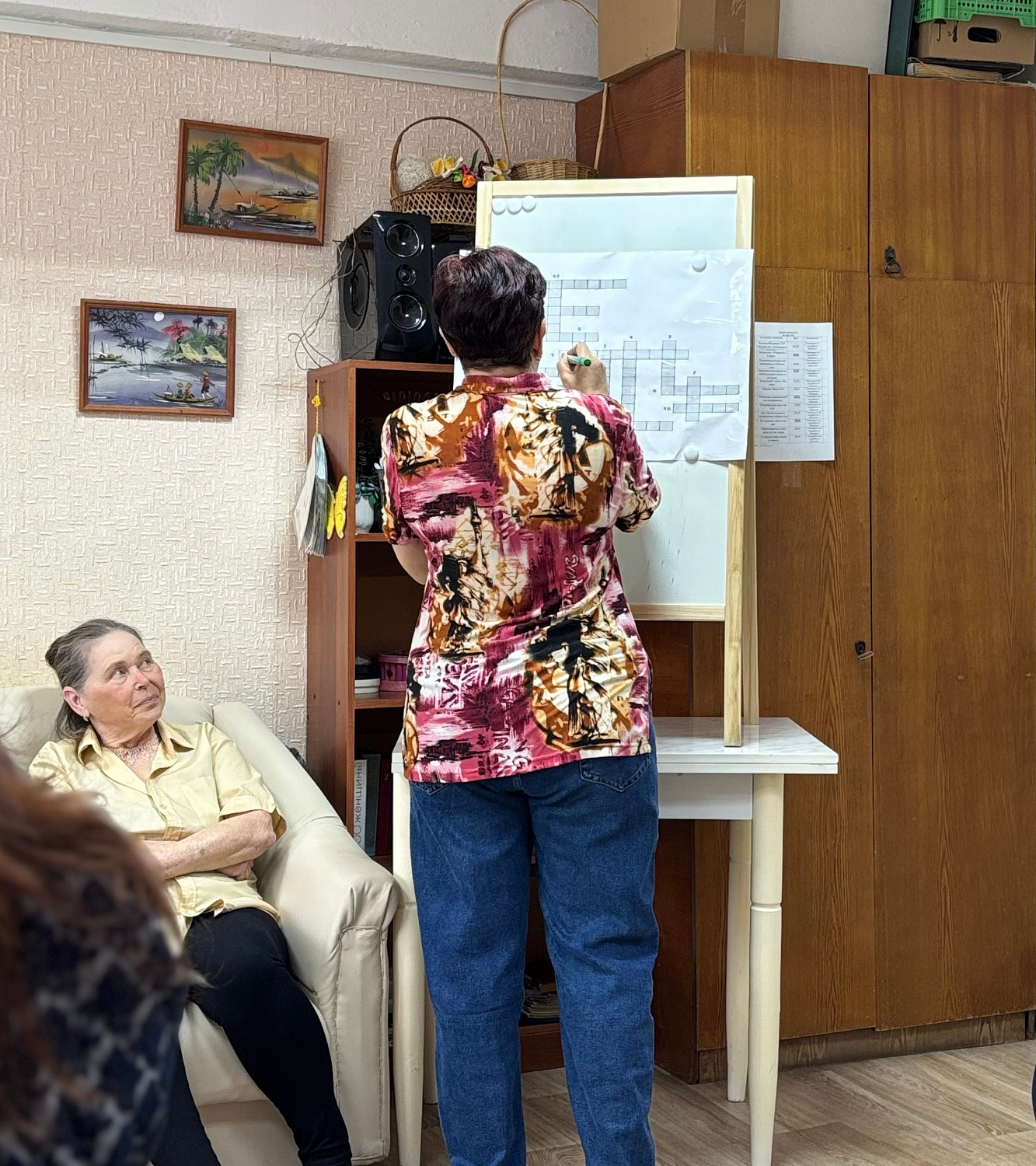 В Приамурье долголеты с легкостью разгадывают кроссворды