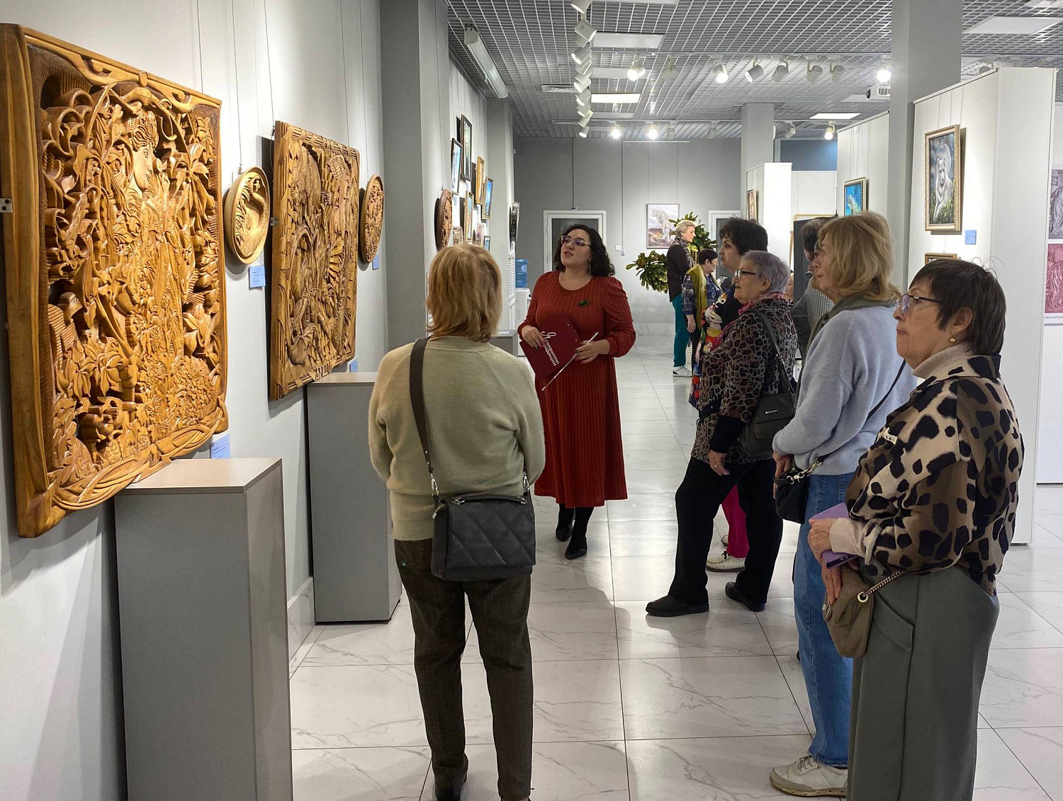 Амурские долголеты прикоснулись к «Душе природы и ремесла»