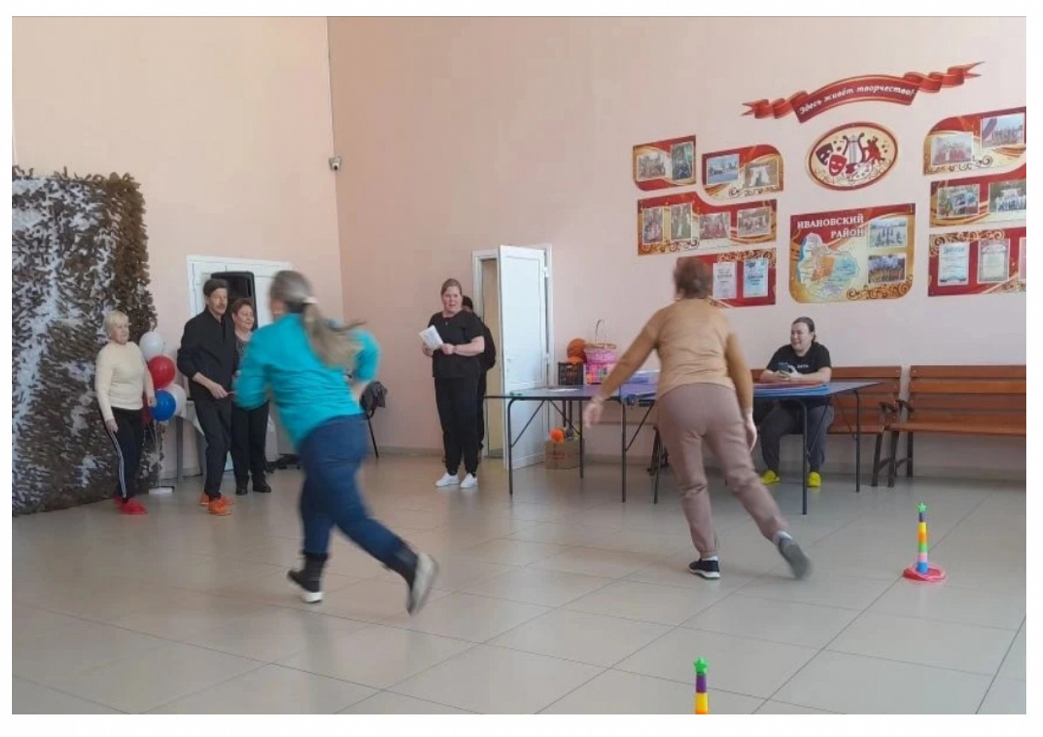 Веселые старты объединили долголетов Константиноградовки