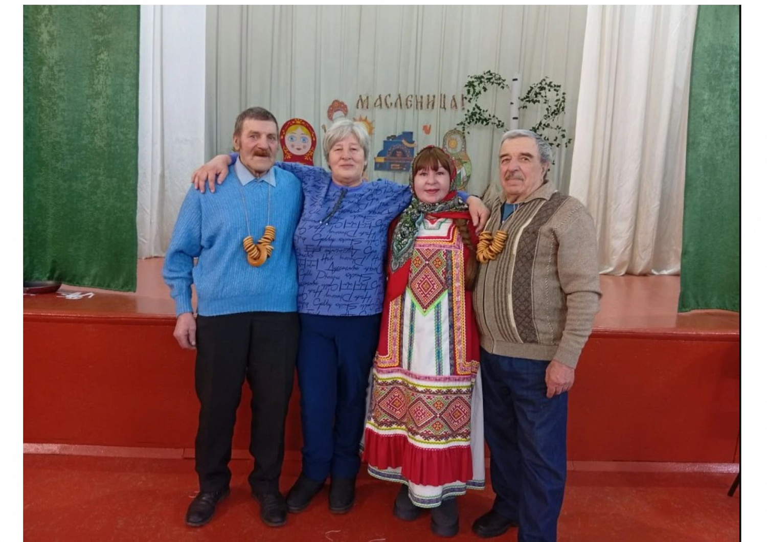 Праздник Масленицы собрал долголетов села Андреевка  в атмосфере тепла и единства.