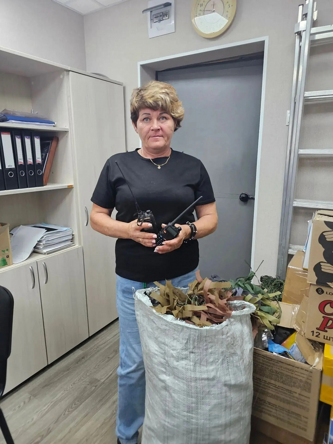Долголеты Октябрьского округа неустанно помогают СВОим